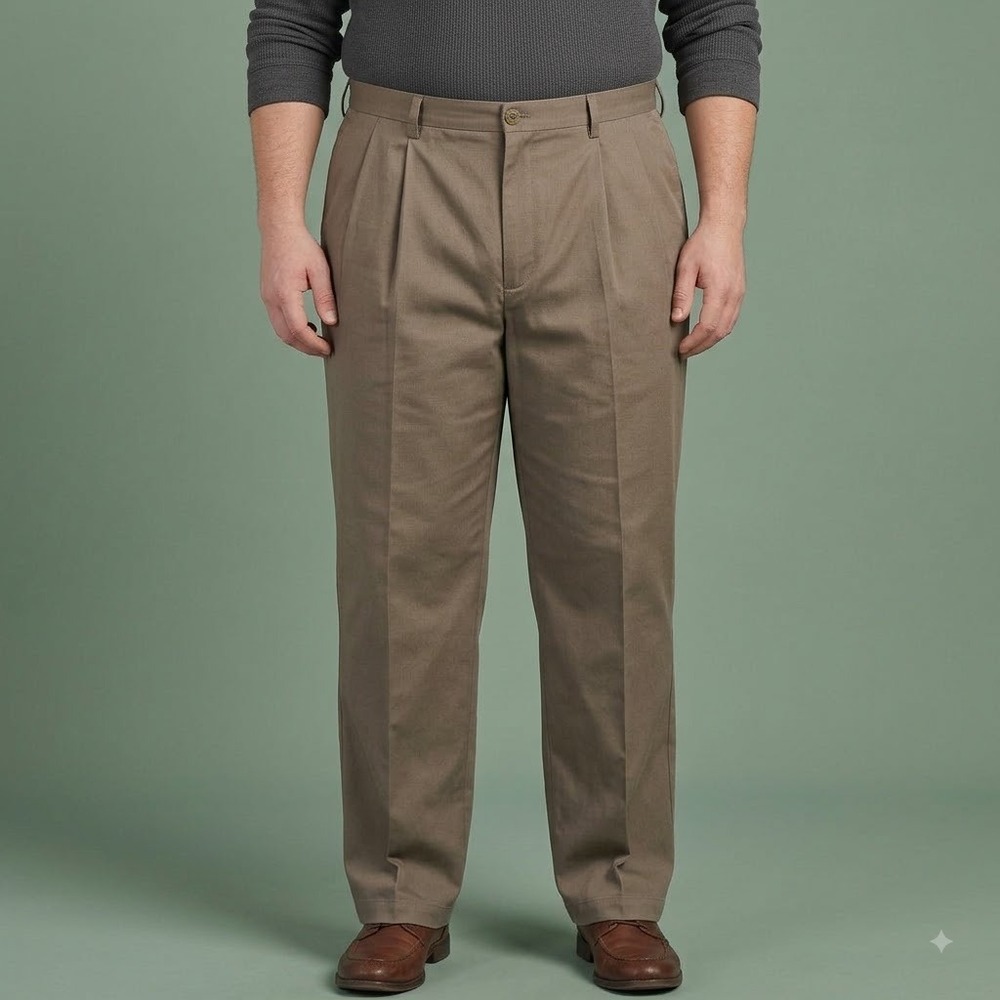 Dockers Easy Khaki D3 Pants Mens 40x30 Brown Classic‎ Fit